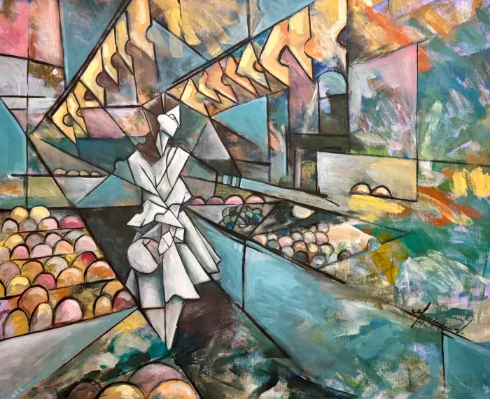 Healthy Habit, 96 × 116 cm